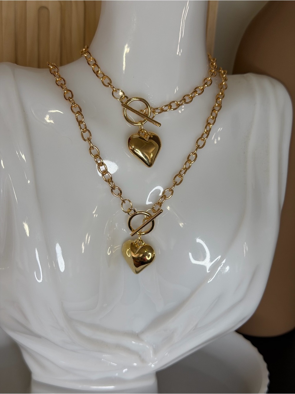 Two piece set- necklace and bracelet